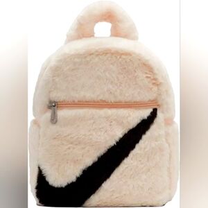 Nike Sportswear Futura 365 Faux Fur Mini Backpack